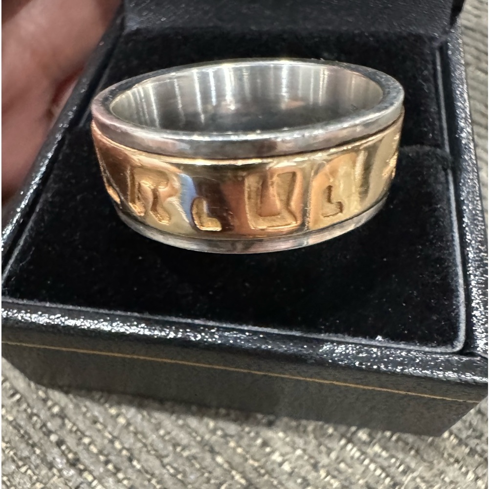 Retired James Avery 14k/SS
"Song of Solomon" Band Ring